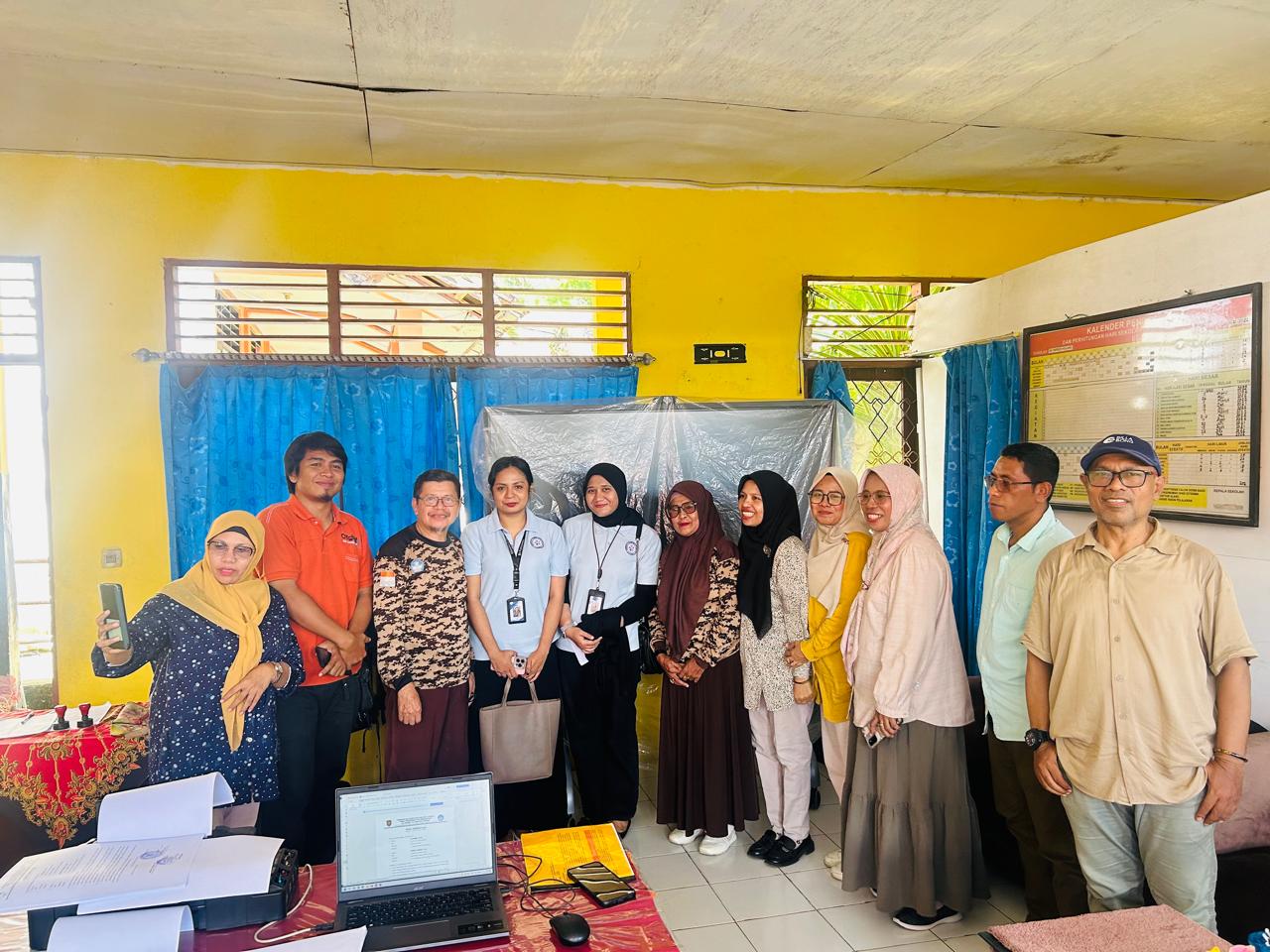 IAMM Lakukan Survei Kebutuhan Pendidikan di SDN 107 Maluku Tengah